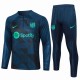 FC Barcelona Treningsdresser 2023-24 - 1-4 Zip Blå