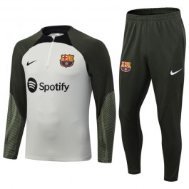 FC Barcelona Treningsdresser 2023-24 - 1-4 Zip Svart