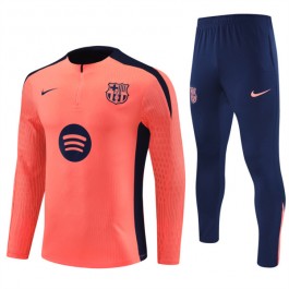 FC Barcelona Treningsdresser 2024-25 - 1-4 Zip Orange