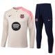 FC Barcelona Treningsdresser 2025-26 - 1-4 Zip Beige