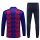FC Barcelona Treningsdresser Barn 2024-25 - 1-4 Zip Blå