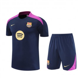 FC Barcelona Treningstrøye Dress Barn 2025-26 - Shorts Marineblå