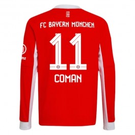 FC Bayern München Coman 11 Hjemmedrakt 2025-2026 L/S Fotballdrakter