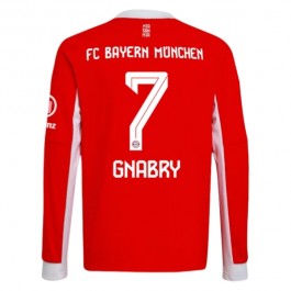 FC Bayern München Gnabry 7 Hjemmedrakt 2025-2026 L/S Fotballdrakter
