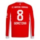 FC Bayern München Goretzka 8 Hjemmedrakt 2025-2026 L/S Fotballdrakter