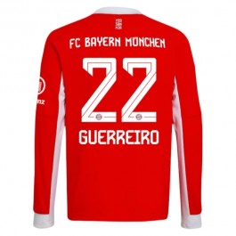 FC Bayern München Guerreiro 22 Hjemmedrakt 2025-2026 L/S Fotballdrakter