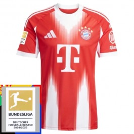 FC Bayern München Hjemmedrakt Bundesliga Champions Patch 2025-2026 Fotballdrakter