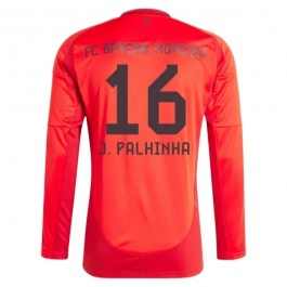 FC Bayern München J.Palhinha 16 Hjemmedrakt 2024-2025 L/S Fotballdrakter