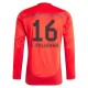 FC Bayern München J.Palhinha 16 Hjemmedrakt 2024-2025 L/S Fotballdrakter