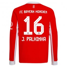 FC Bayern München J.Palhinha 16 Hjemmedrakt 2025-2026 L/S Fotballdrakter