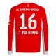 FC Bayern München J.Palhinha 16 Hjemmedrakt 2025-2026 L/S Fotballdrakter