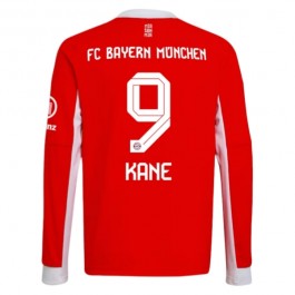 FC Bayern München Kane 9 Hjemmedrakt 2025-2026 L/S Fotballdrakter