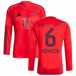FC Bayern München Kimmich 6 Hjemmedrakt 2024-2025 L/S Fotballdrakter
