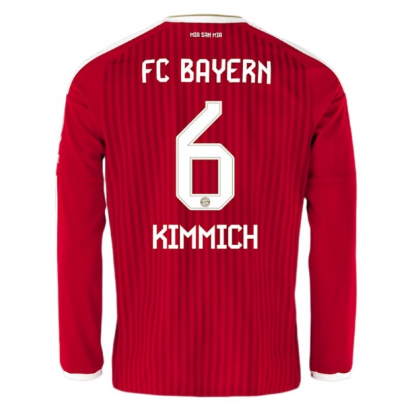 FC Bayern München Kimmich 6 Hjemmedrakt 2026-2027 Langermet FC Bayern München Kimmich 6 Hjemmedrakt 2026-2027 Langermet