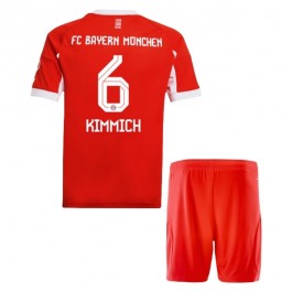 FC Bayern München Kimmich 6 Hjemmedrakt Barn 2025-2026 Fotballdrakter