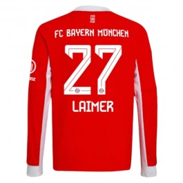 FC Bayern München Laimer 27 Hjemmedrakt 2025-2026 L/S Fotballdrakter