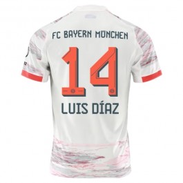 FC Bayern München Luis Díaz 14 Bortedrakt 2025-2026 Fotballdrakter