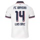 FC Bayern München Luis Díaz 14 Bortedrakt 2026-2027