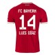 FC Bayern München Luis Díaz 14 Hjemmedrakt 2026-2027 FC Bayern München Luis Díaz 14 Hjemmedrakt 2026-2027