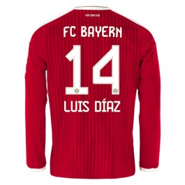 FC Bayern München Luis Díaz 14 Hjemmedrakt 2026-2027 Langermet