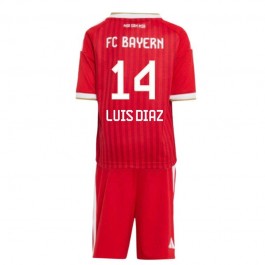 FC Bayern München Luis Díaz 14 Hjemmedrakt Barn 2026-2027