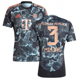 FC Bayern München Minjae 3 Bortedrakt 2024-2025 Fotballdrakter