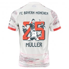 FC Bayern München Müller 25 Bortedraktsett Special Edition 2025-2026 Fotballdrakter