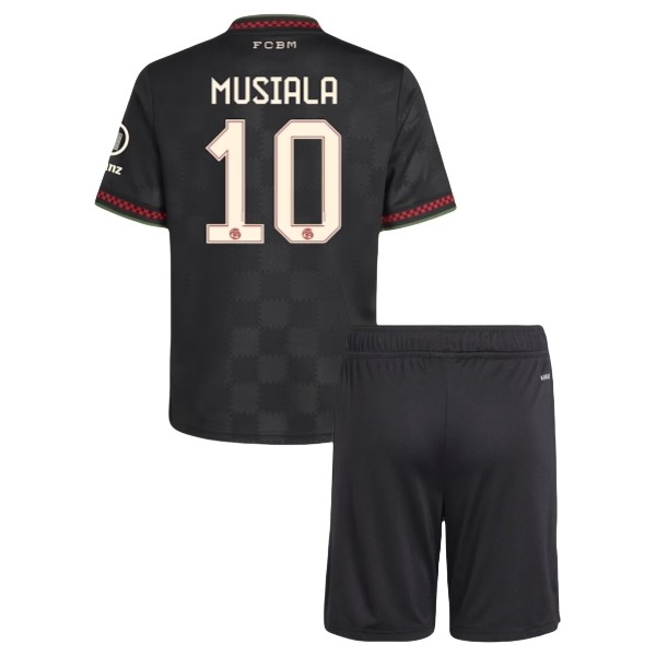 FC Bayern München Musiala 10 Tredjedraktsett Barn 2025-2026 Fotballdrakter FC Bayern München Musiala 10 Tredjedraktsett Barn 2025-2026 Fotballdrakter