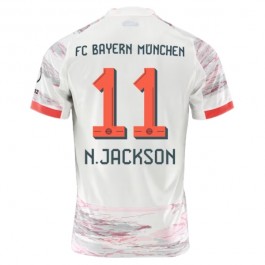FC Bayern München N.Jackson 11 Bortedraktsett 2025-2026 Fotballdrakter