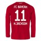 FC Bayern München N.Jackson 11 Hjemmedrakt 2026-2027 Langermet