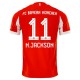 FC Bayern München N.Jackson 11 Hjemmedraktsett 2025-2026 Fotballdrakter