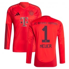 FC Bayern München Neuer 1 Hjemmedrakt 2024-2025 L/S Fotballdrakter