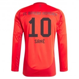 FC Bayern München Sané 10 Hjemmedrakt 2024-2025 L/S Fotballdrakter