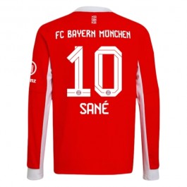 FC Bayern München Sané 10 Hjemmedrakt 2025-2026 L/S Fotballdrakter