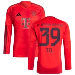 FC Bayern München Tel 39 Hjemmedrakt 2024-2025 L/S Fotballdrakter