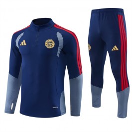 FC Bayern München Tracksuit 2026-27 - 1-4 Zip Blå