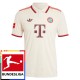 FC Bayern München Tredjedrakt Bundesliga Patch 2024-2025 Fotballdrakter