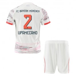 FC Bayern München Upamecano 2 Bortedrakt Barn 2025-2026 Fotballdrakter