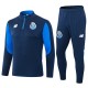 FC Porto Treningsdresser Barn 2024-25 - 1-4 Zip Blå