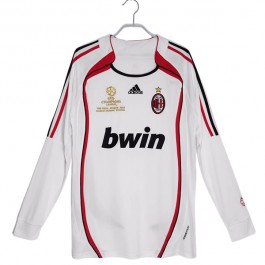 Fotballdrakter AC Milan Bortedrakt Retro 2006-2007 - L/S
