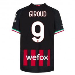 Fotballdrakter AC Milan Giroud 9 Hjemmedrakt 2022-2023