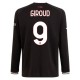 Fotballdrakter AC Milan Giroud 9 Hjemmedrakt 2022-2023 - L/S