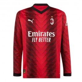 Fotballdrakter AC Milan Hjemmedrakt 2023-2024 - L/S