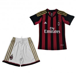 Fotballdrakter AC Milan Hjemmedrakt Barn Retro 2013-2014