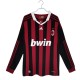 Fotballdrakter AC Milan Hjemmedrakt Retro 2009-2010 - L/S