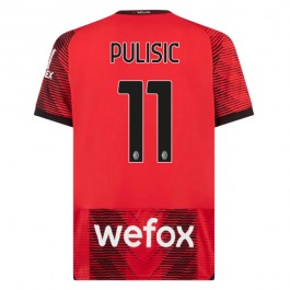 Fotballdrakter AC Milan Pulisic 11 Hjemmedrakt 2023-2024
