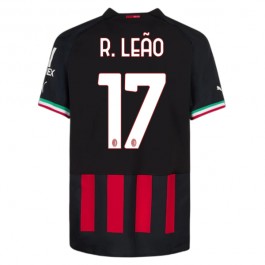 Fotballdrakter AC Milan R. Leao 17 Hjemmedrakt 2022-2023