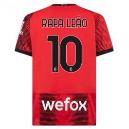 Fotballdrakter AC Milan Rafa Leao 10 Hjemmedrakt 2023-2024
