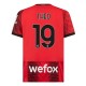 Fotballdrakter AC Milan Theo 19 Hjemmedrakt 2023-2024