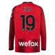Fotballdrakter AC Milan Theo 19 Hjemmedrakt 2023-2024 - L/S
